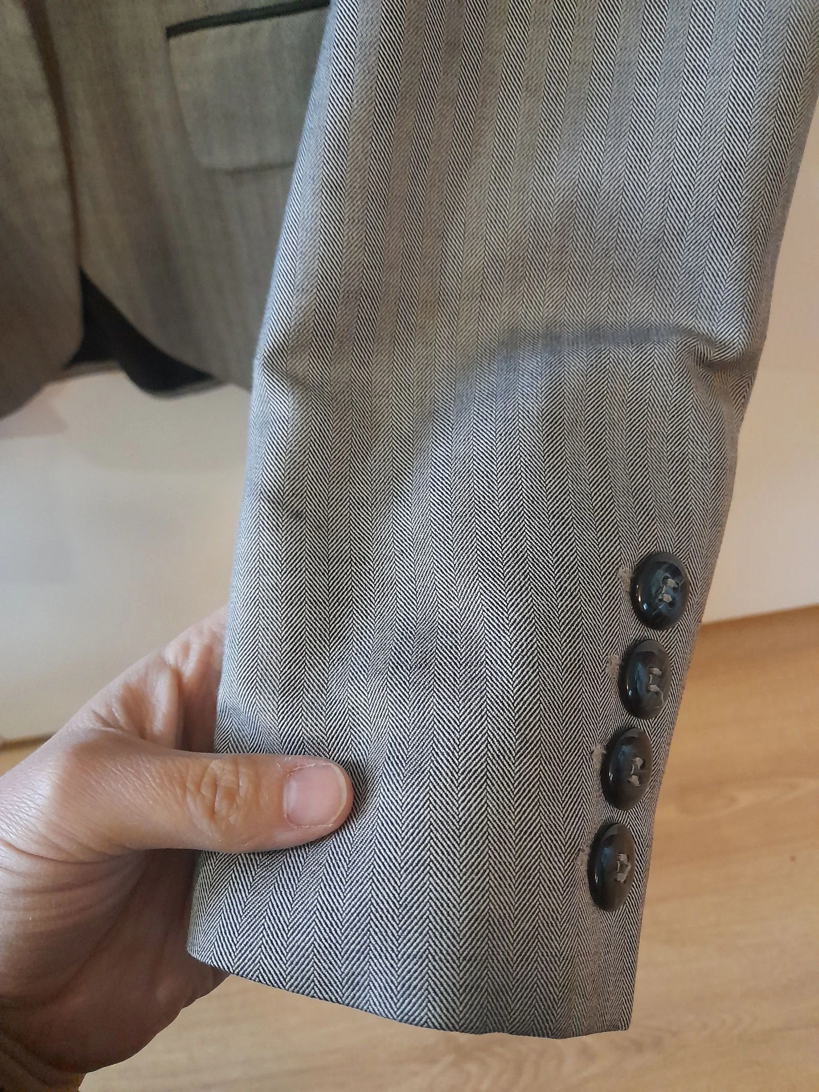 Blazer gris Caroll M 🩶 – photo 2